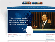 Tablet Screenshot of mauromoraes.com.br